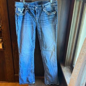 Vigoss Women's Boot Cut Jeans in Blue